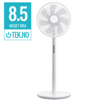 Xiaomi Smartmi SmartFan 3 hvit oppladbar gulvvifte, appstyrt, inkludert fjernkontroll