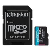 Kingston Canvas Go! Plus 128GB microSD-kort, UHS-I, U3, V30, A2, inkludert SD-adapter