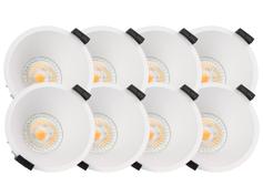 Tundra Flow Downlight 8W 2700K Matt Hvit 8pk
