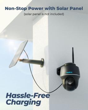 Reolink Argus PT 5MP – svart batteridrevet Wi-Fi Pan & Tilt-kamera (Argus-PT-5MP-BK)