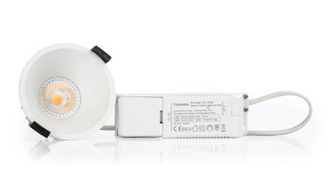 Tundra Flow Downlight 8W 2700K Matt Hvit 8pk (1500032346S9849)