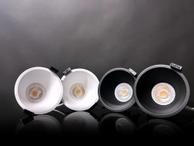 Tundra Flow Downlight 8W 2000-2800K Matt Sort 8pk (1500032345S9849)