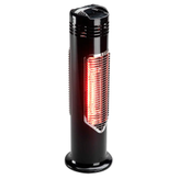 IMUS terrassevarmer med "Safe Touch"-teknologi kun 67cm høy - 550W (tilsvarer 1500W*) (526-1180)