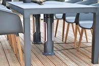 IMUS terrassevarmer med "Safe Touch"-teknologi kun 67cm høy - 550W (tilsvarer 1500W*) (526-1180)