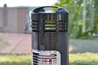 IMUS terrassevarmer med "Safe Touch"-teknologi kun 67cm høy - 550W (tilsvarer 1500W*) (526-1180)