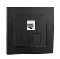 SG Modulæruttak 3x Keystone Sort