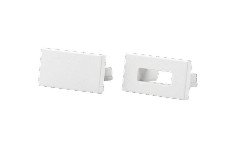 SG StripLine Endedeksel Kit Slim Hvit