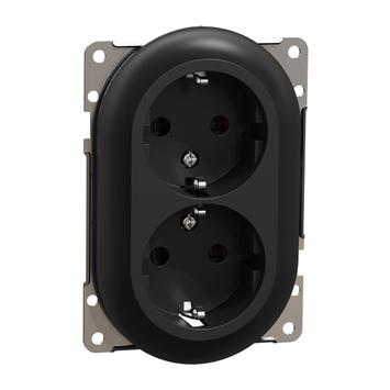 ELKO One Dobbelstik Lav m/j u/ram skrutilkob. SO