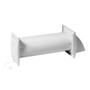Europlast E-EXTRA Ventilator med varmegjenvinning Ø150mm m/kabel og bryter Hvit