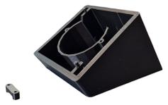 Shelly Wall Display 35° veggbrakett sort