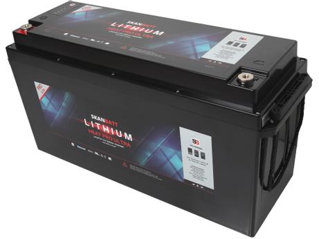 Skanbatt LiFePO4 Heat Pro Ultra 12V 200Ah (HPU-200200BS)