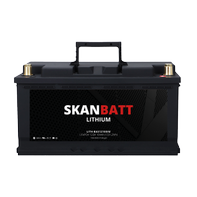 Skanbatt LiFePO4 Batteri 12V 104Ah