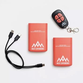 HeatX Heated Everyday Sokker V2 Olivengrønn m/batteri (HEES041OG-L)