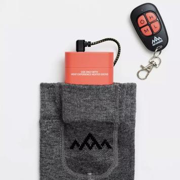 HeatX Heated Everyday Sokker V2 Olivengrønn m/batteri (HEES041OG-L)