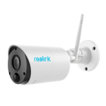 Reolink Argus Eco - hvitt (B320-W) trådløst overvåkningskamera Wi-Fi 2.4GHz, 1920x1080,  IP65, oppladbart (RLC-B320-W)