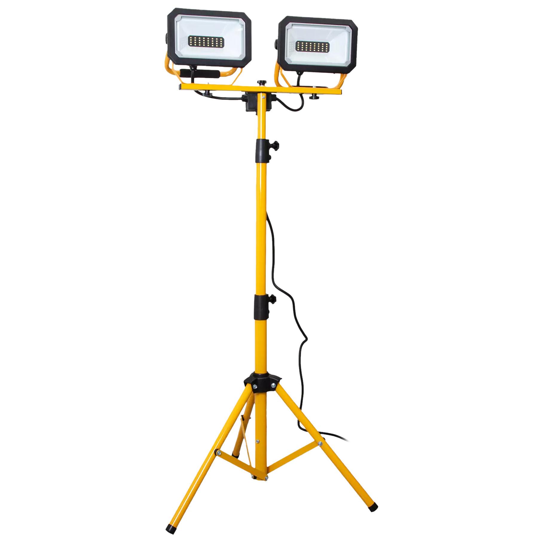 Tundra LED arbeidslampe 2x23W med stativ