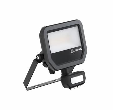 LEDVANCE Lyskaster m/sensor 17W/2200lm 830 IP65 Sort