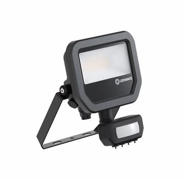 LEDVANCE Lyskaster m/sensor 8W/1200lm 840 IP65 Sort