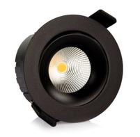 Tundra Candela Downlight 8W Warmdim RA95 Matt Sort