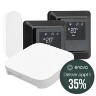 Futurehome Enova pakke varmekabler sort