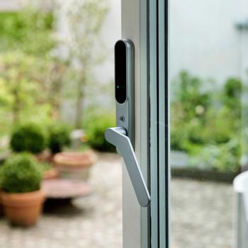 Secuyou Smartlås Komplett Terrassedør Matter Venstrevridd Sølv (SBL-22-400L-MC)
