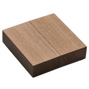 Kjaer + Loege KLOSS Lysbryter Dobbel Natur Eik