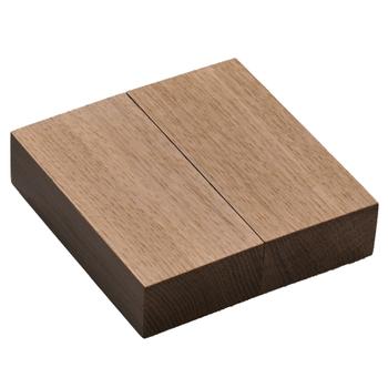 Kjaer + Loege KLOSS Lysbryter Dobbel Natur Eik (KL14-702)