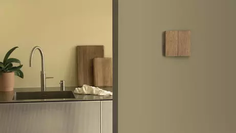 Kjaer + Loege KLOSS Lysbryter Dobbel Natur Eik (KL14-702)