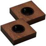 Kjaer + Loege KLOSS 2-pk Stikk Kvadrat Varm Eik (KL15-033)