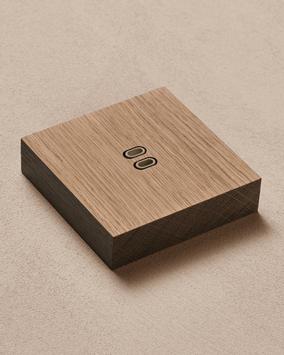 Kjaer + Loege KLOSS USB C+C Kvadrat Natur Eik Wi-Fi/ Bluetooth (KL15-302)