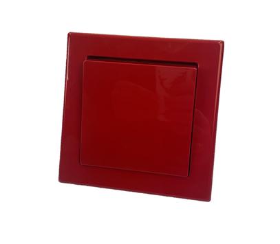 Schneider Jumbo stor bryter innfelt blank rød 1 pol/endevender