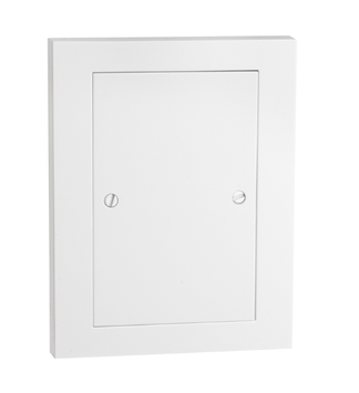 SG Blindlokk med skrue 1,5 Hvit