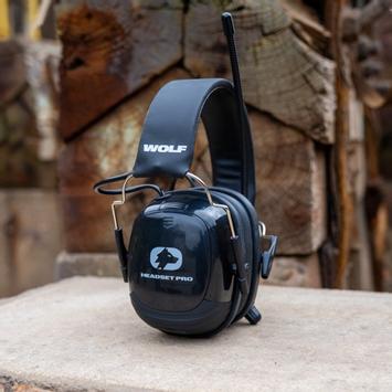 WOLF Headset Pro Gen2 - Hørselvern med DAB og Bluetooth (7090032641473)