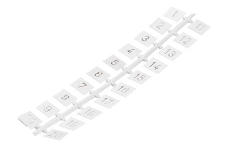 Stansefabrikken Tallsett 1-20 for tallskinne