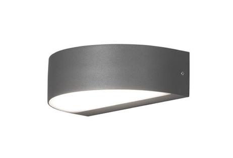 Konstsmide Monza vegglampe m/husnummer 2x4,5W LED