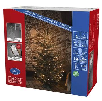 Konstsmide Juletrelys Bluetooth 560 cm