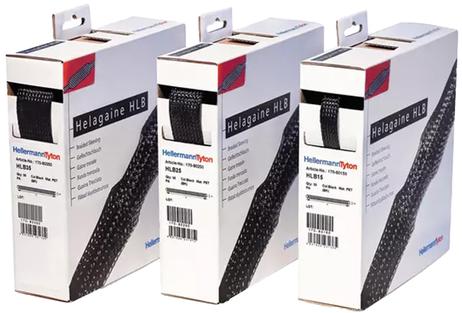 HellermannTyton Kabelstrømpe HLB35 18-35 sort 10m