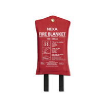 NEXA Brannteppe 120x180cm Silikon Rød