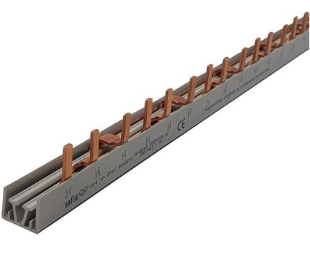 Elkutec Samleskinne stift S3/10 L1-L2-L3 10mm2 57 Mod