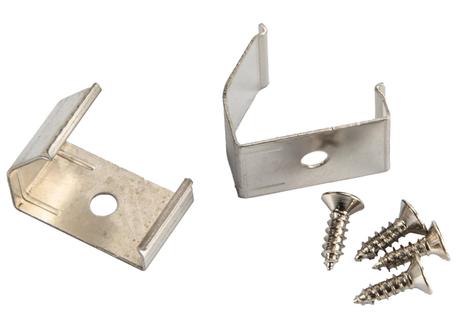 ThorgeOn Monteringsklips til lyslist vegg 2pk