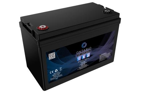 Ontario PRO X Heat 12.8V 200Ah LiFePO₄ litiumbatteri (med varme og blåtann) (ONT12V-SYL-200AH-H)