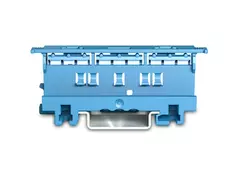 Wago Holder for 221 serien DIN skinnefeste Blå (1stk)
