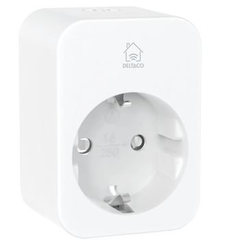 Deltaco Smartplugg med energi overvåking,  WiFi (SH-P01E16)