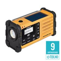 Sangean MMR-88 DAB+ portabel DAB+/FM sveiveradio med solcellepanel