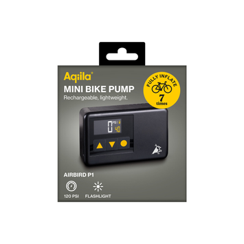 Aqiila Airbird P1 - liten sykkelpumpe (406064)