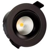 Tundra Candela Downlight 8W Warmdim RA95 Matt Sort (TUNDRA-1033)