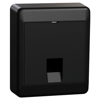 ELKO RS Modulæruttak P 1x8 kat 6 UTP Sort