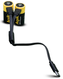 Aqiila USB-C Rechargeable Battery, Size CR123A, 750 mAh (2-pack) (406095)