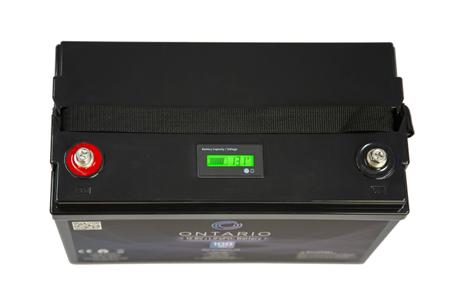 Ontario 12.8V 100Ah LifePO4 lithium-batteri (ONT12V100AH-PR)