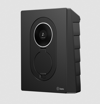 Zaptec Go 2 Ladestasjon Sort 7,4-22 kW IT/TN (1503908)